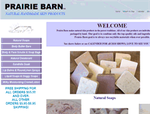 Tablet Screenshot of prairiebarn.com